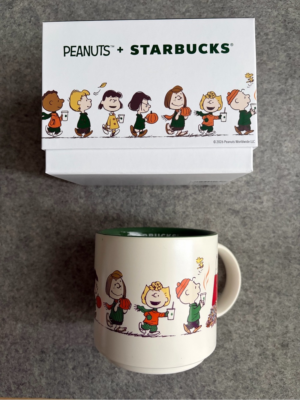 Starbucks Peanuts Ceramic Mug